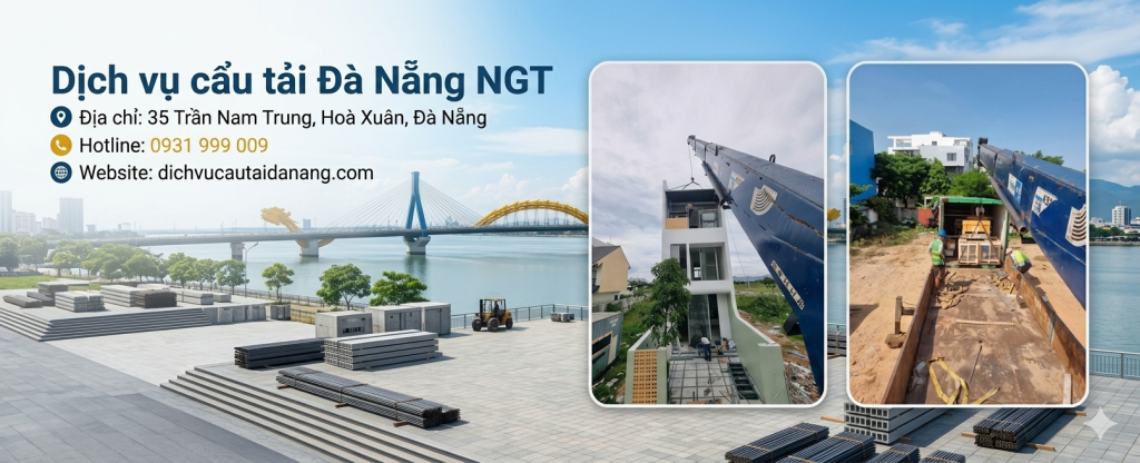Dịch vụ cẩu tải Đà Nẵng NGT