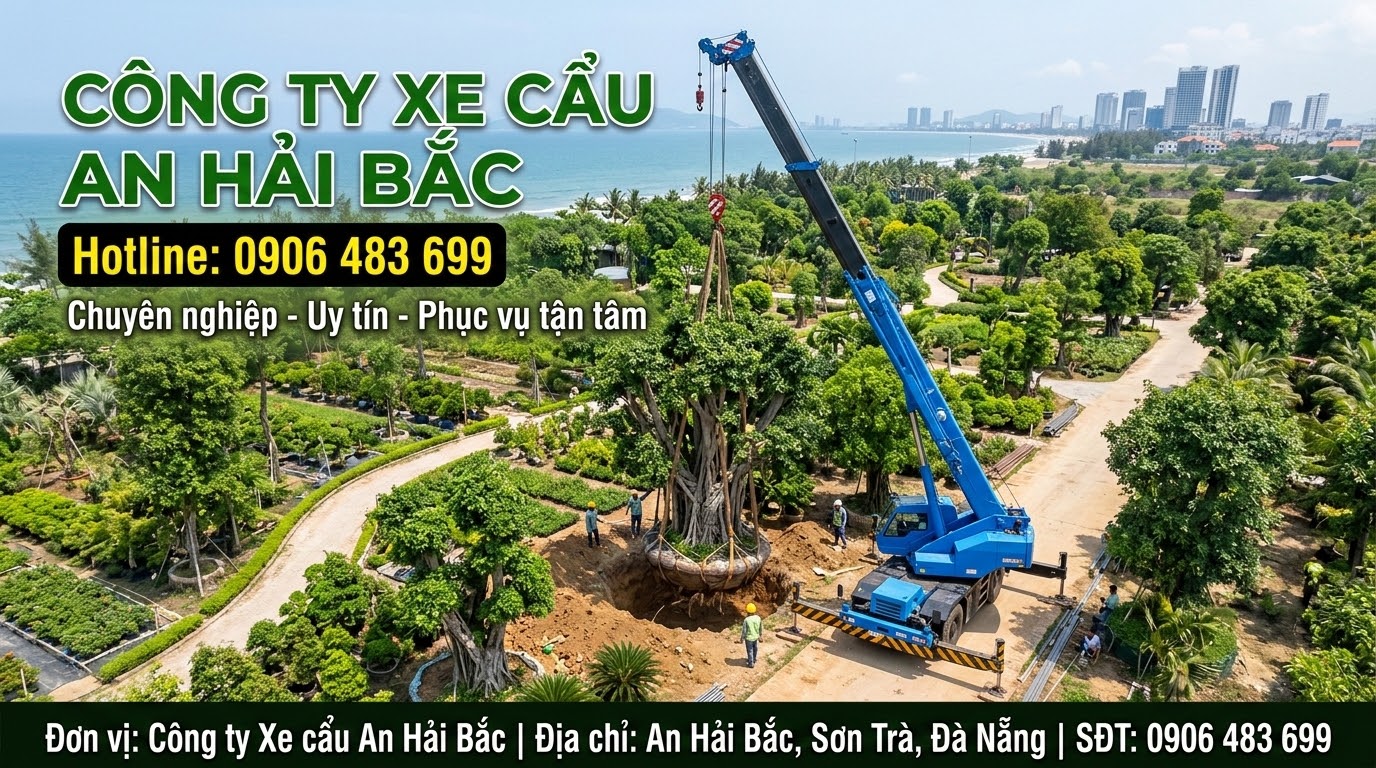 Xe cẩu An Hải Bắc