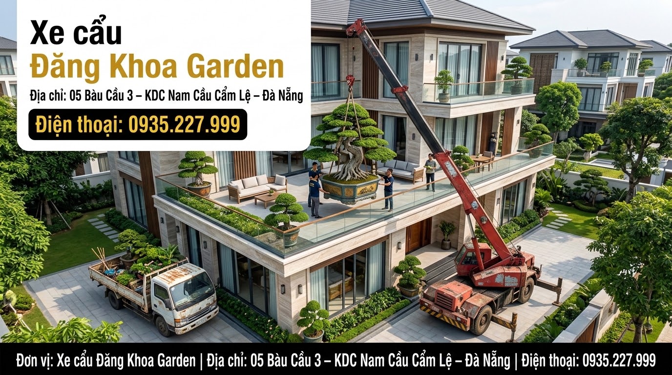 Xe cẩu Đăng Khoa Garden